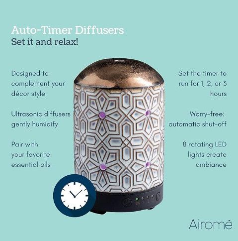 Airome Diffuser - Bronze Geometric