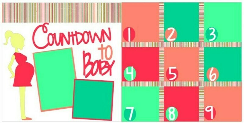 Countdown to Baby - Pink