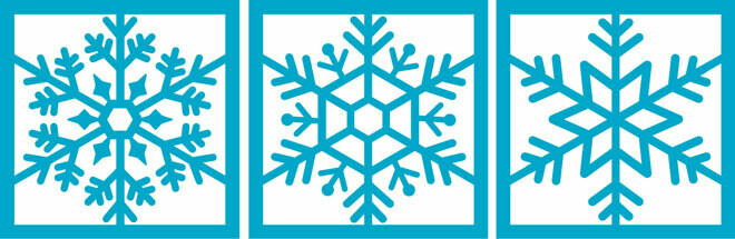 Snowflake Trio Die Set