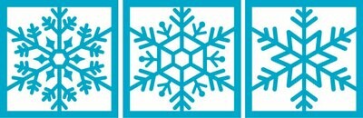 Snowflake Trio Die Set