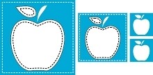 Stitched Apple Set