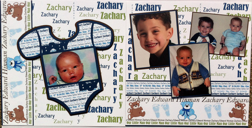 Baby Boy Page Kit