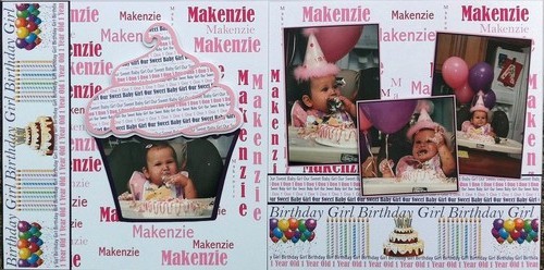 Birthday Girl Page Kit