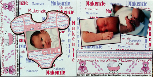 Baby Girl Page Kit