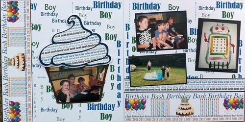 Birthday Boy Page Kit