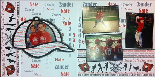 Baseball (or Softball) Page Kit