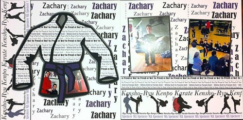 Martial Arts Page Kit