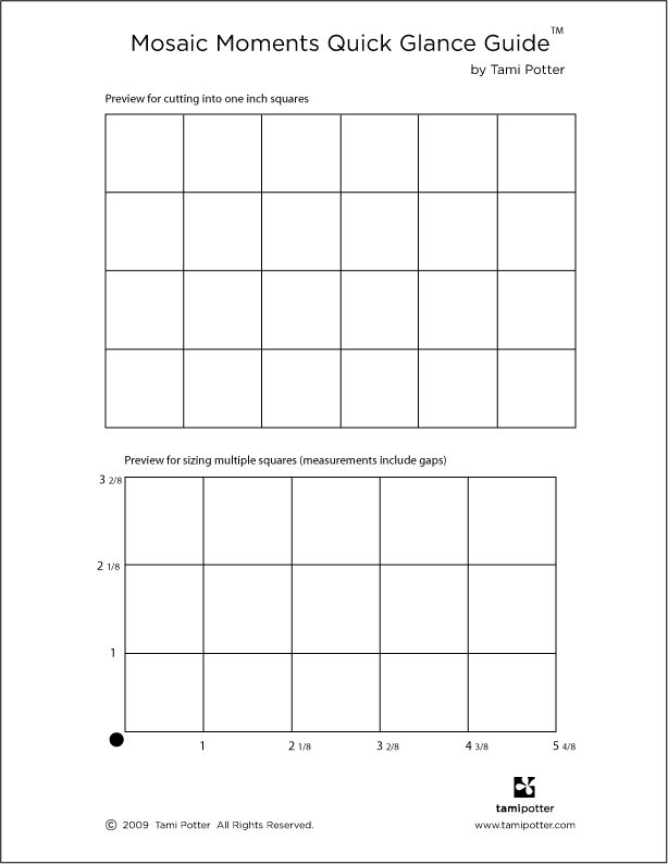 Mosaic Moments Quick Glance Guide