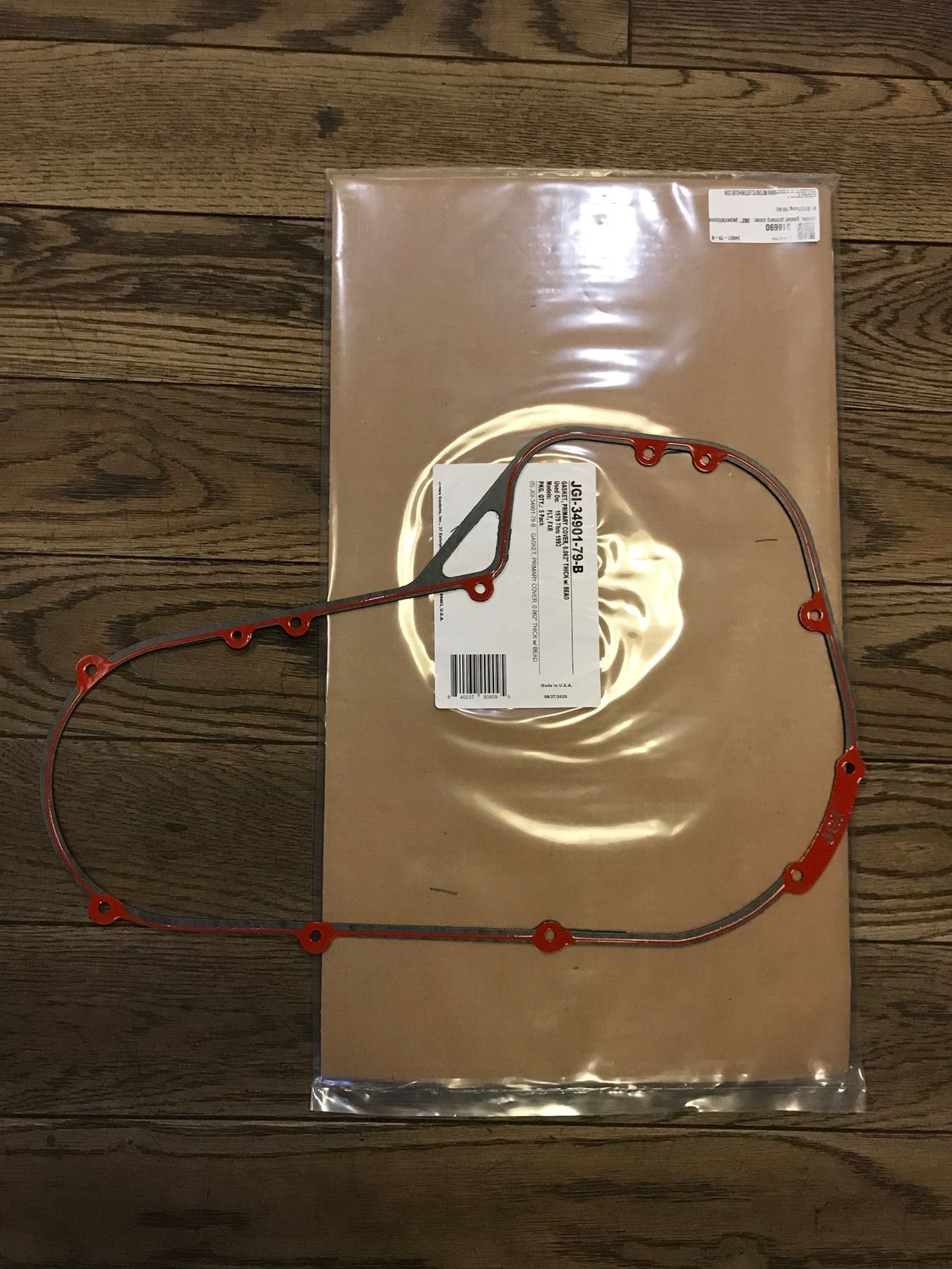 Primärdichtung, Primärdeckeldichtung Pappe mit Silikon von James, Referenz 34901-79, für FLT und FXR Modelle 79-93