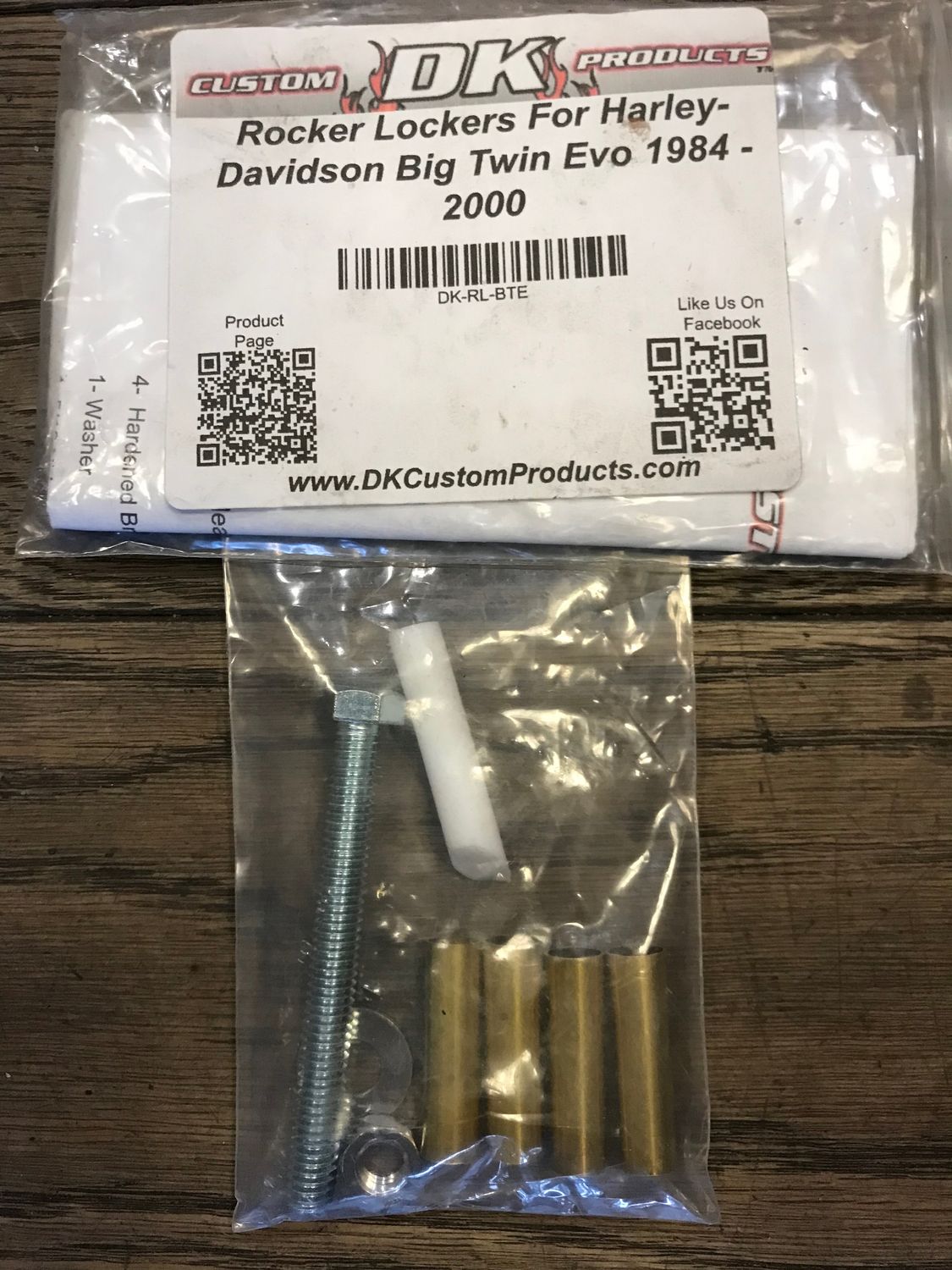 rocker locker, kipphebel buchsen set fuer harley evo 84-99