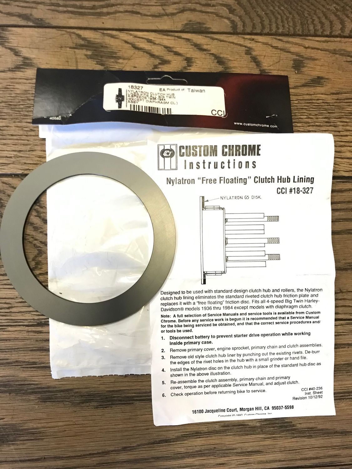 CCE-18327-nylatron-lining, kupplunsnabenbelag
