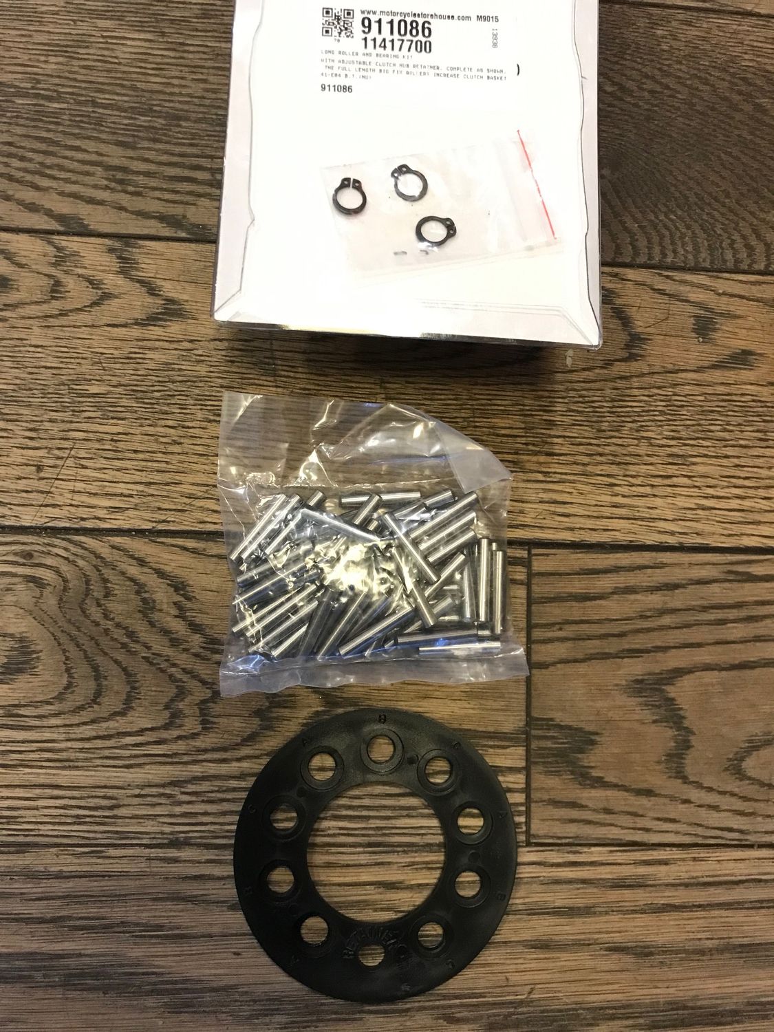 MCS 911086, Lagernadeln fuer Kupplungskorb an Harley Modellen 41-84