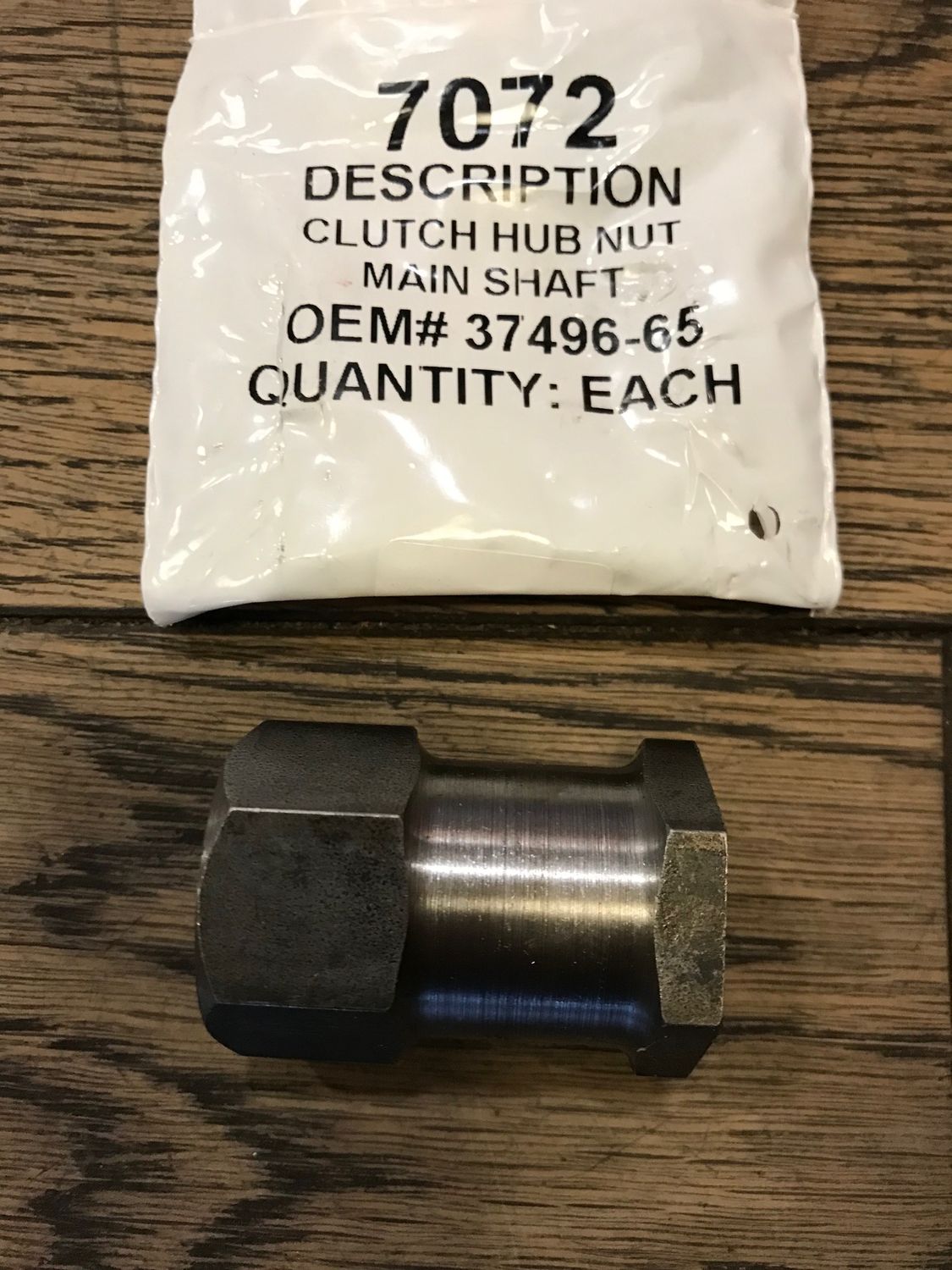 Mutter Kupplungsnabe fuer harley 41-84, ersetzt 37496-65