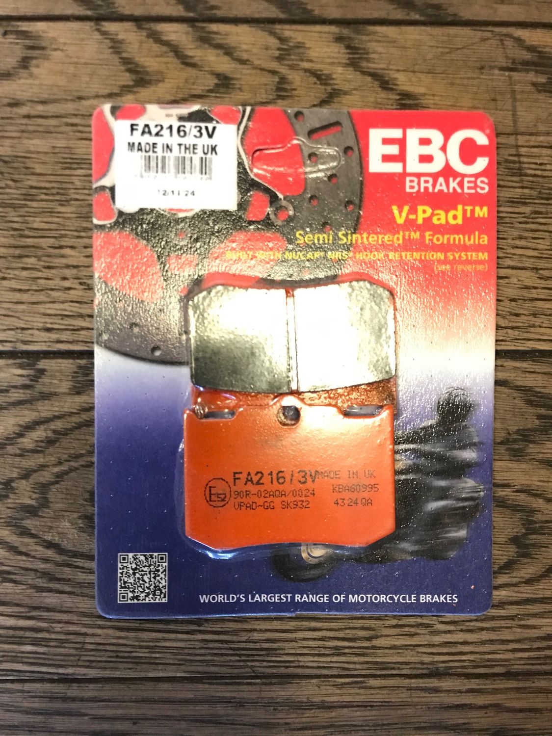 EBC FA216/3V Bremsbeläge für z.B. PM 4-Kolben Bremssattel