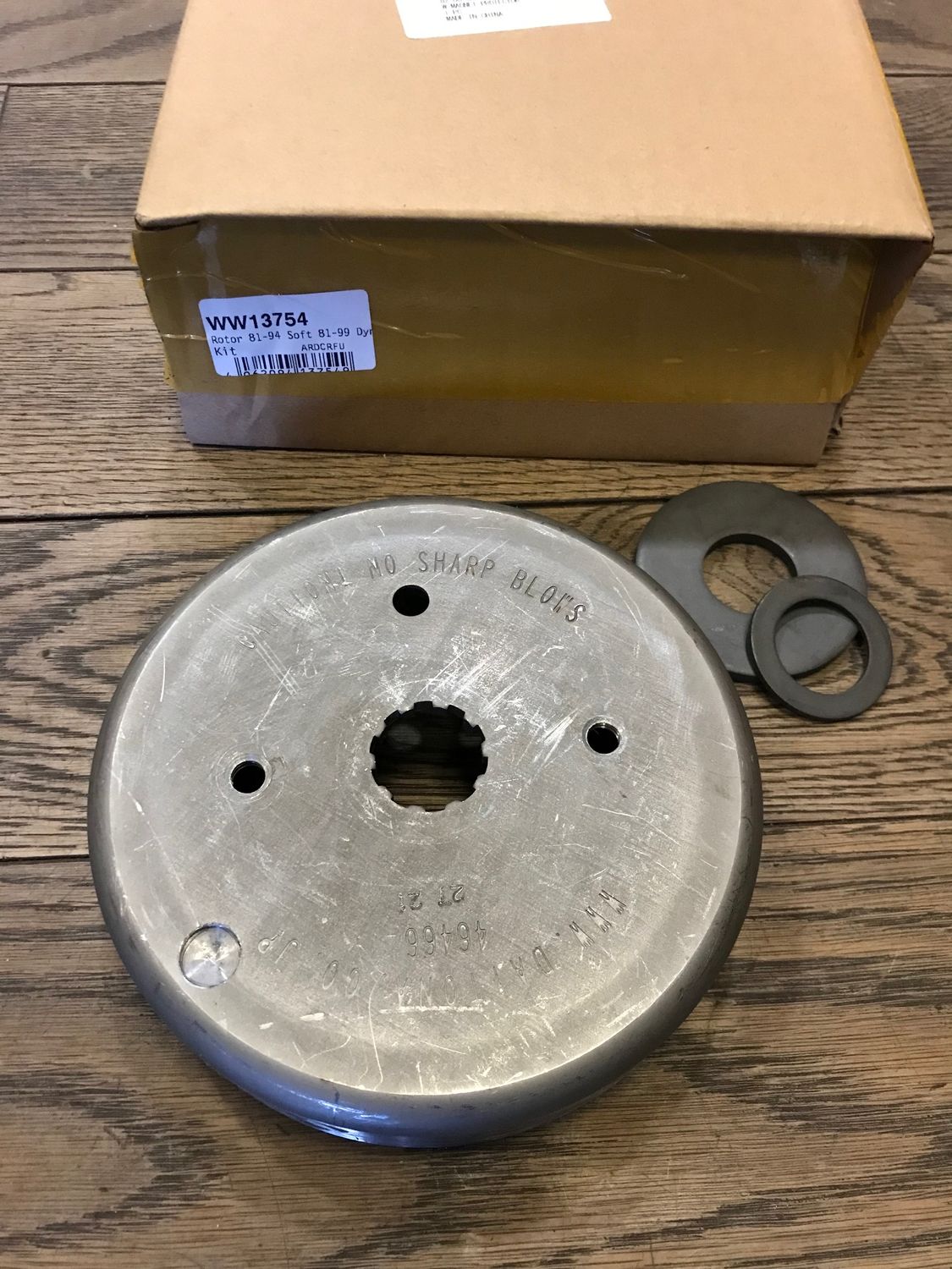 rotor lichtmaschine fuer harley big twin 70-99, von daytona, mit 2 Distanzen, ersetzt 29957-81b