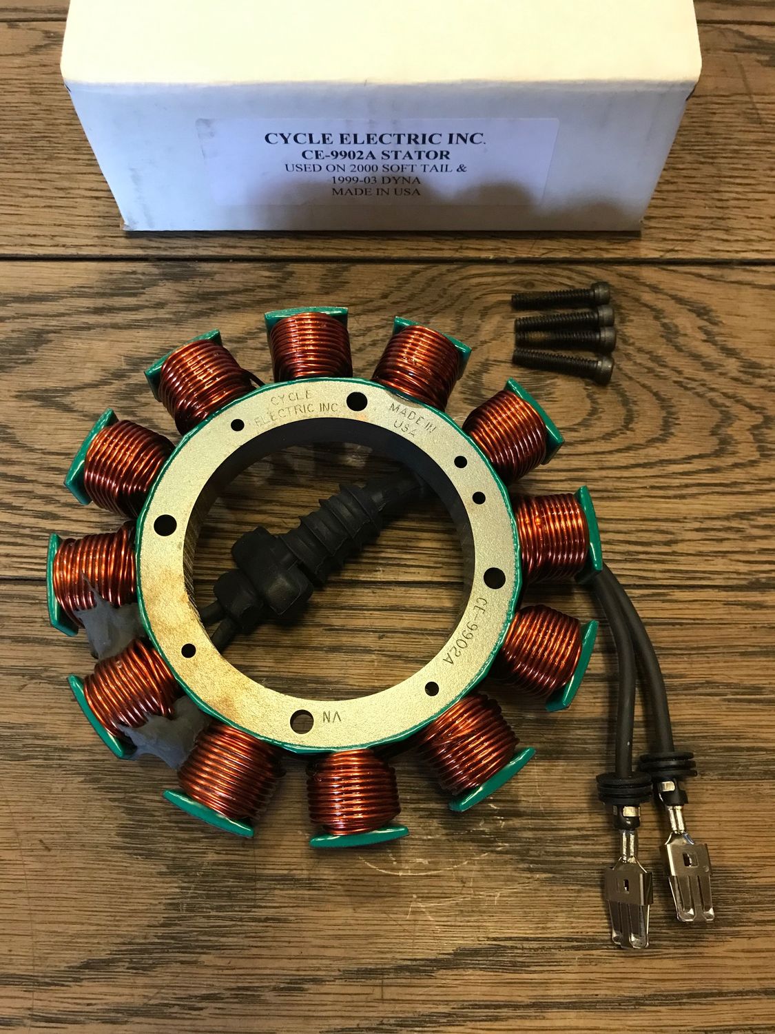 CYCLE ELECTRIC CE-9902A, Stator fuer harley softail 2000 und dyna 99-03