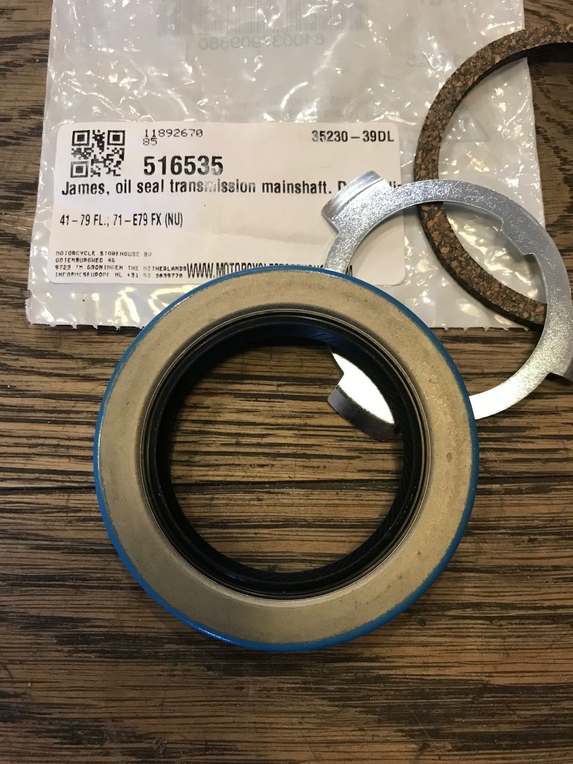 james oil seal, getriebe wellendichtring fuer harley 39-79, ersetzt 35230-39