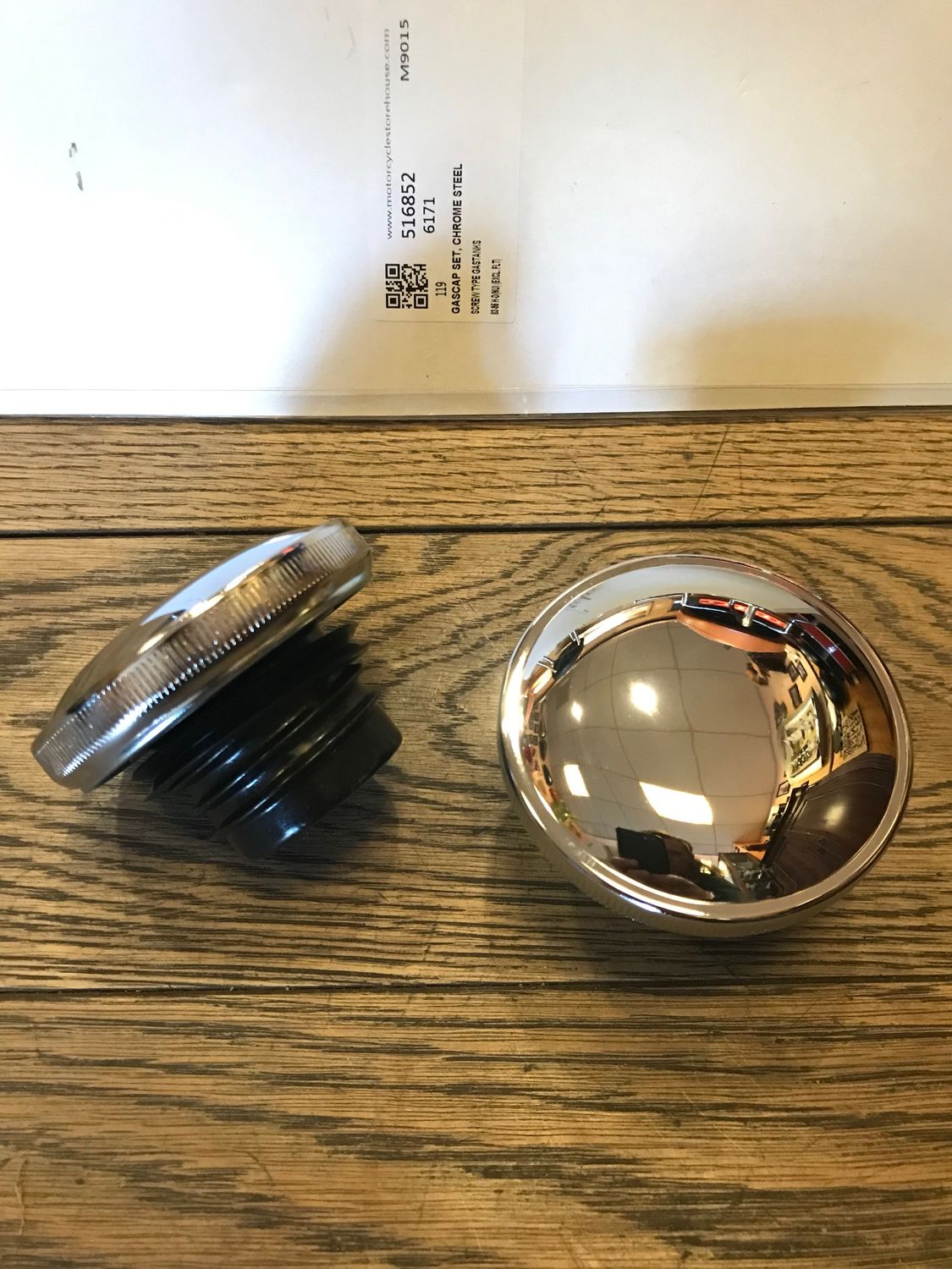 mcs 516852, tankdeckelset entlueftet nicht entlueftet, rechts und links