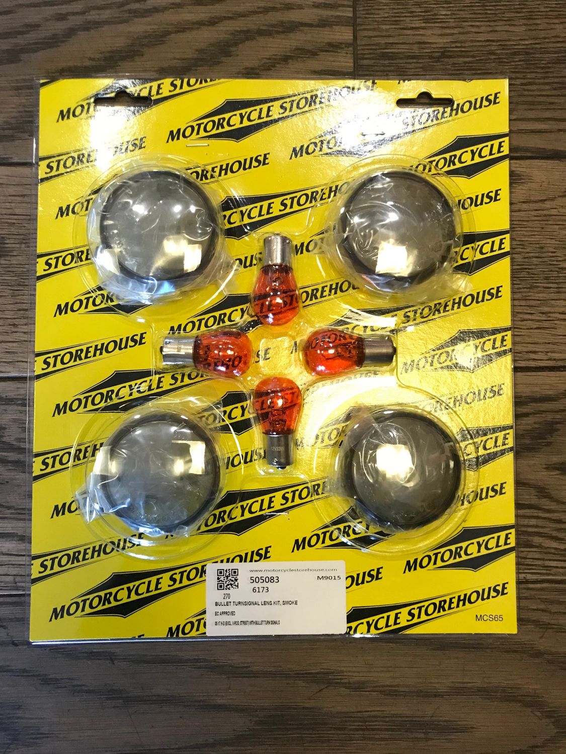 mcs 505083, satz blinkerglaeser getoent fuer harley blinker ab 2000, ersetzt hd 69304-02