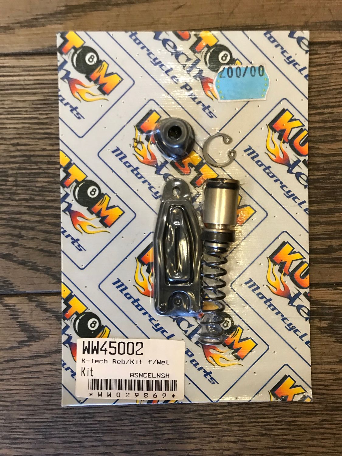 kustom tech, k-tech ueberholsatz fuer fussbremszylinder, hauptbremszylinder, 00-007
