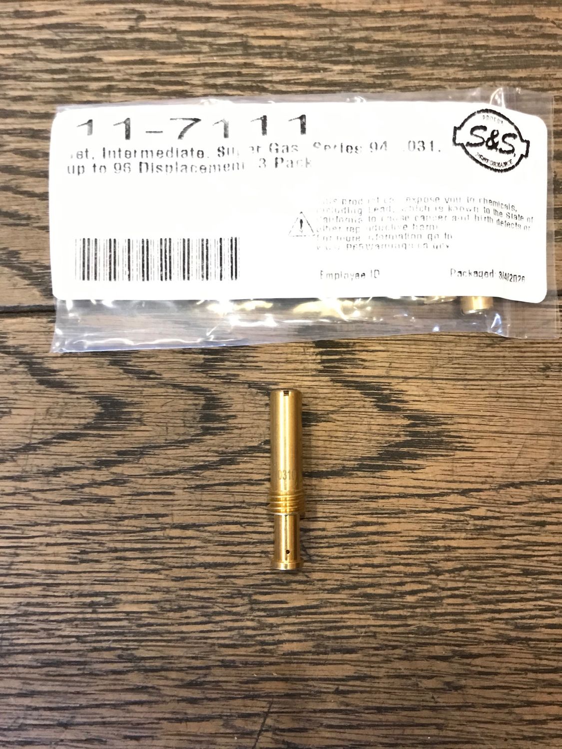 s und s 11-71111 teillast duese fuer sunds vergaser e, g, b 031