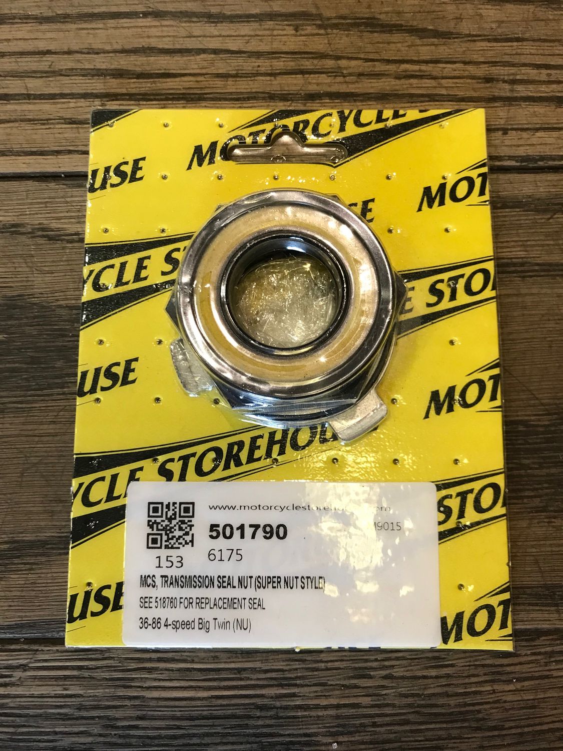 motorcycle storehouse 501790, getriebe seal mutter, nut