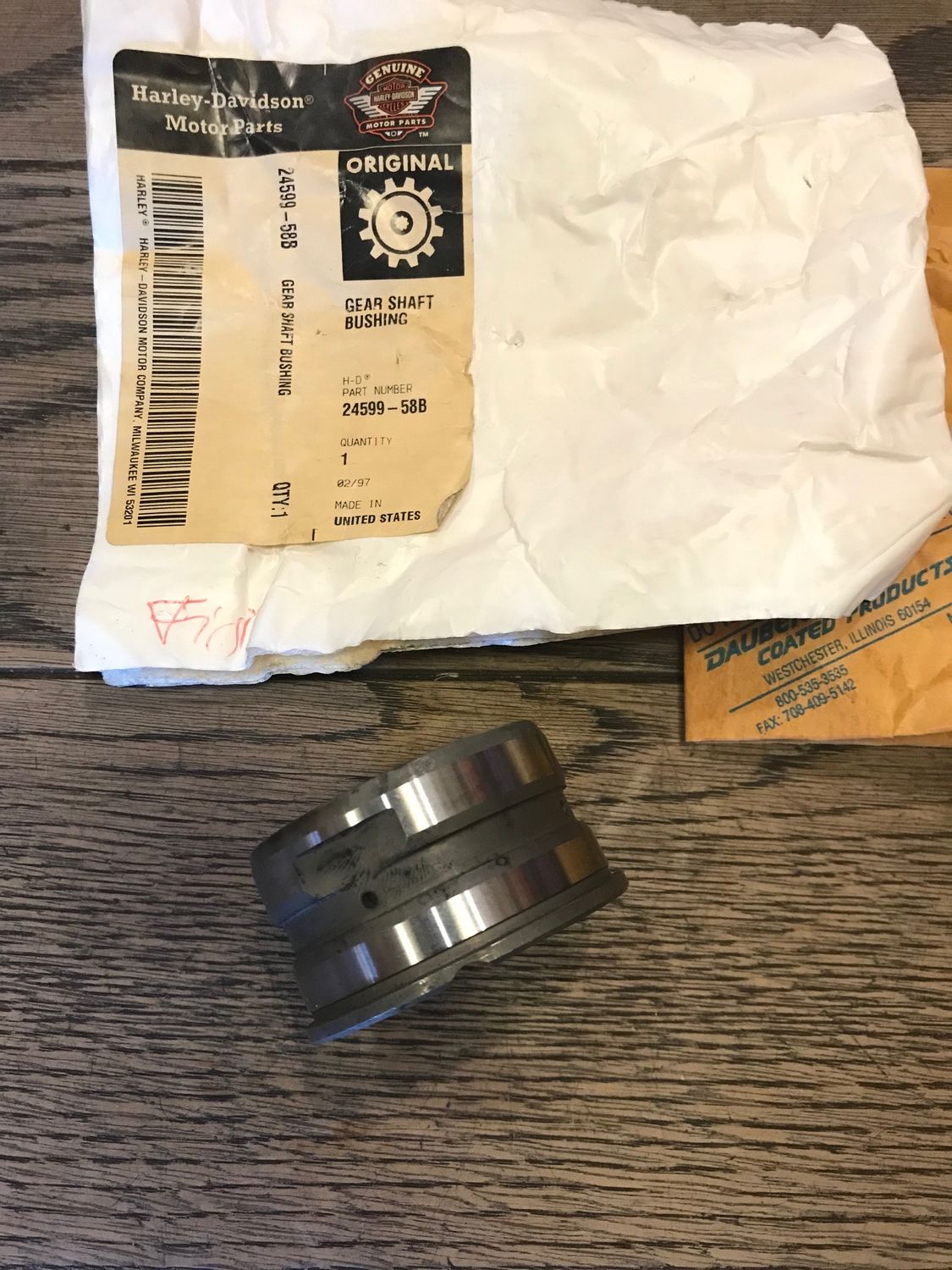 harley laufring, lagerring rechts kurbelwelle, hd 24599-58b