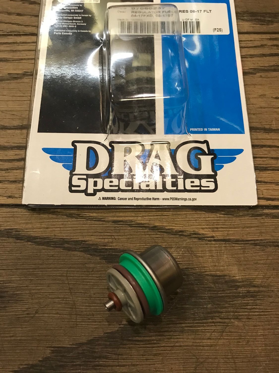 benzindruck regler von drag specialties / parts europe fuer harley 08-17, ersetzt 61015-04a