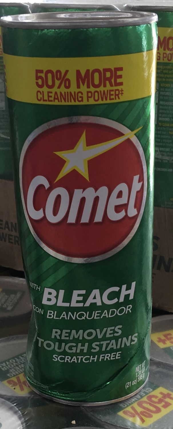 Comet cleaning powder