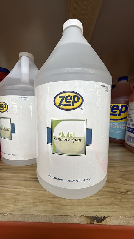 Zep Alcohol Sanitizer Spray