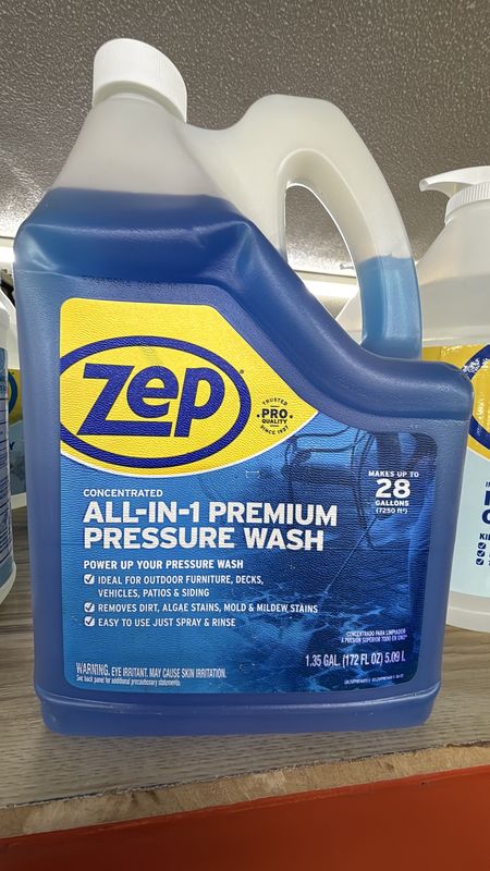 Zep all in 1 Premium pressure wash 172oz