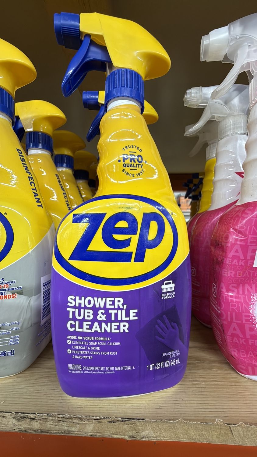 Zep Shower Tub &amp; Tile Cleaner 
