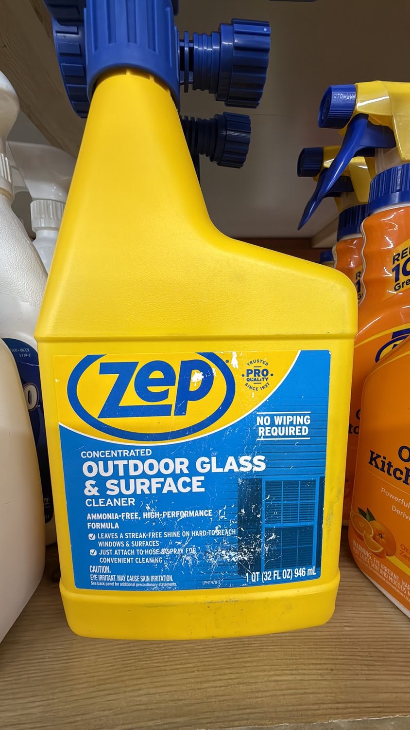 Zep Outdoor glass &amp; Surface