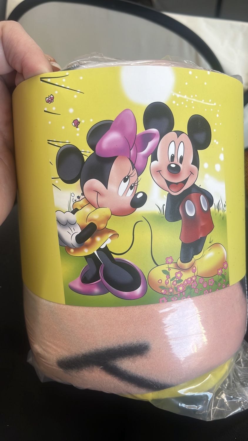 Mickey fleece blanket
