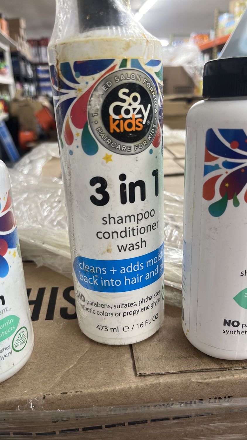 3 in 1 shampoo conditioner wash
