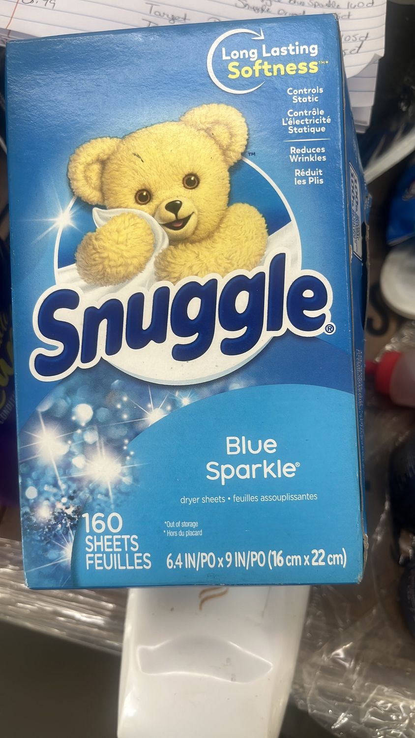 Snuggle blue sparkle 