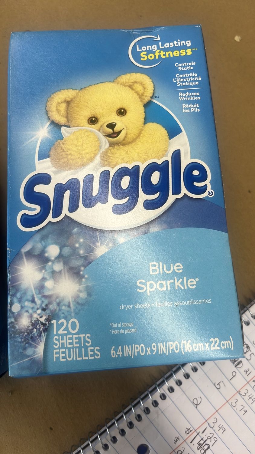 Snuggle blue sparkle sheets