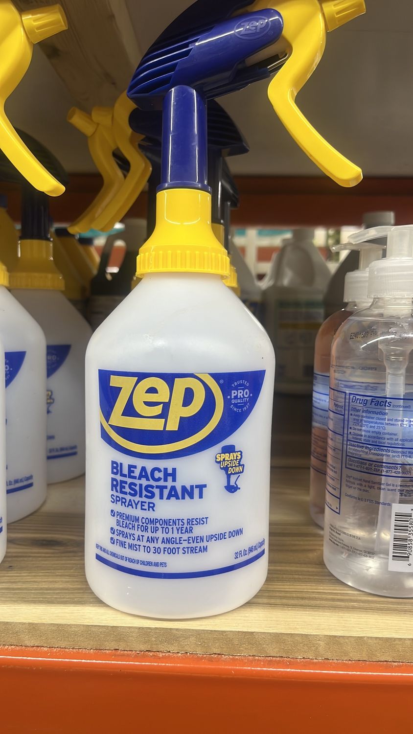 Zep sprayer bottle