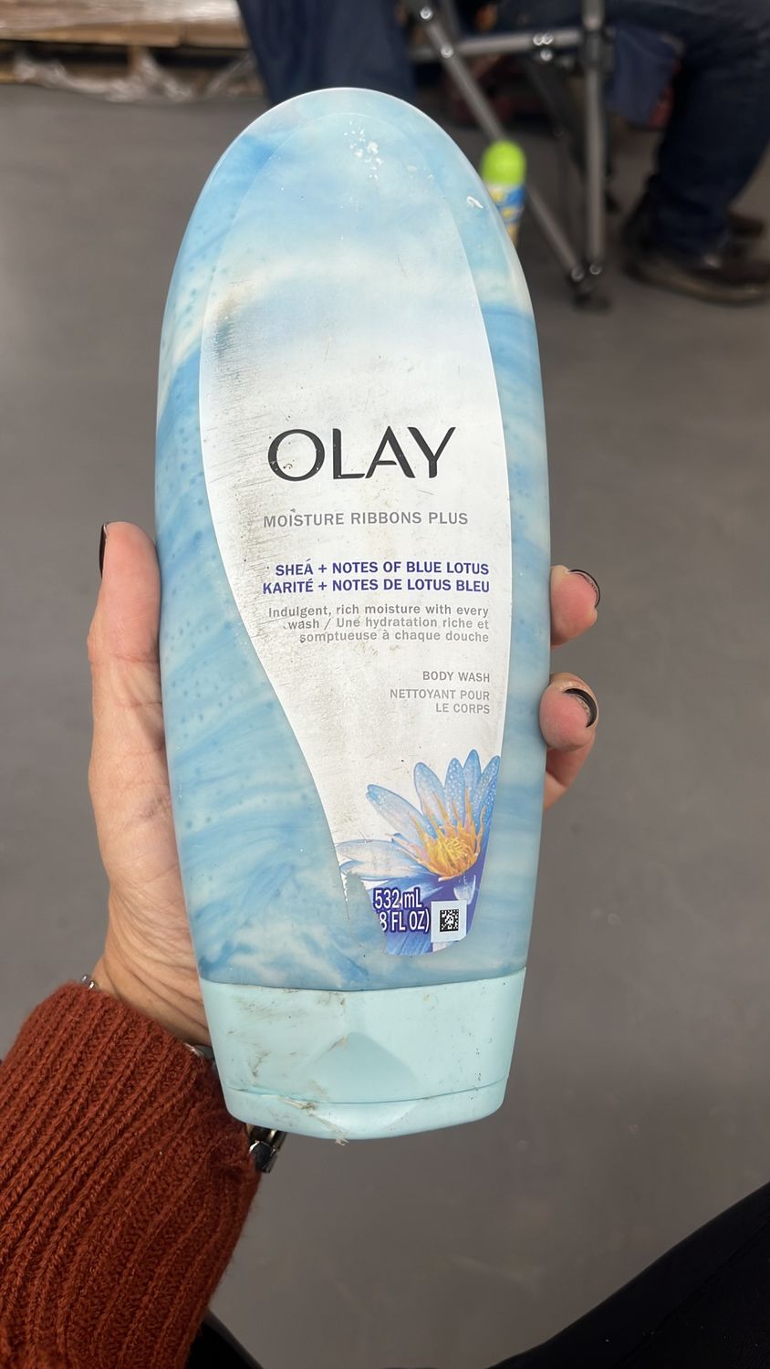Olay blue body wash