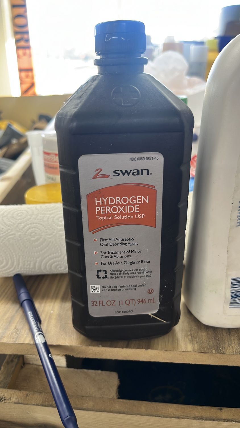 Swan hydrogen peroxide 