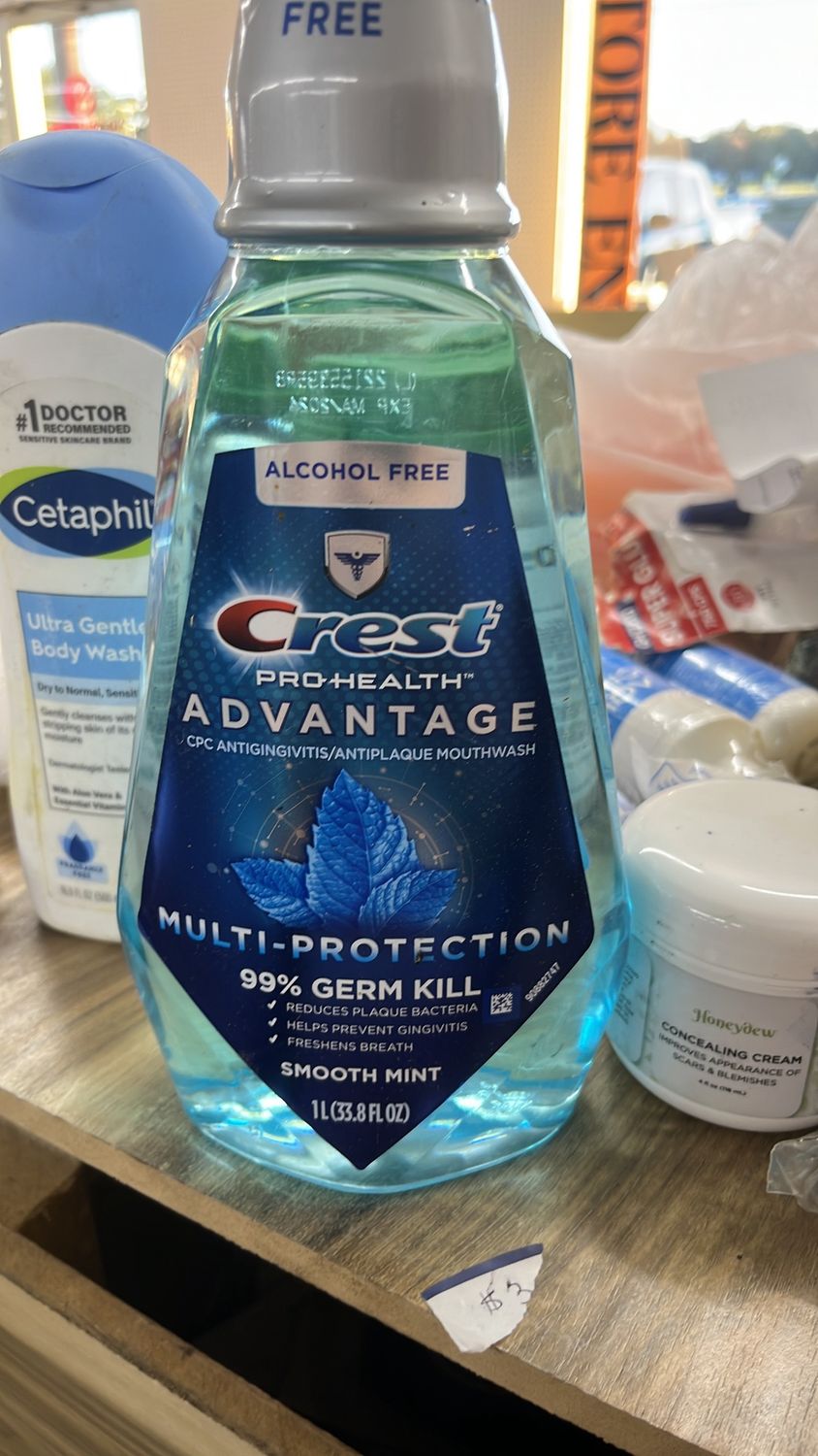 Crest mouthwash