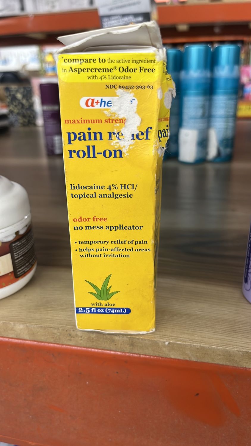Pain relief roll on 