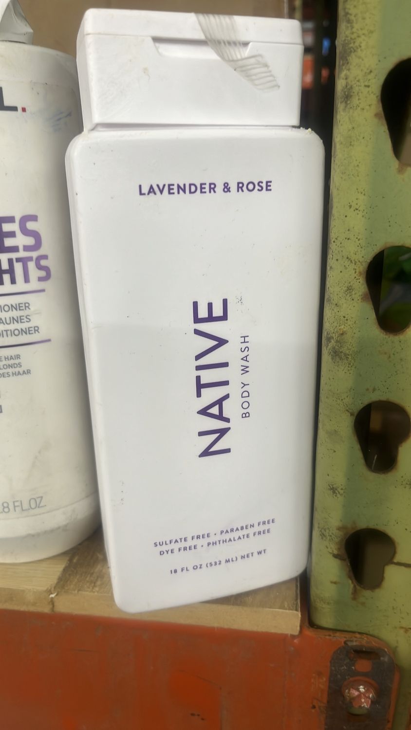 Native lavender body wash 