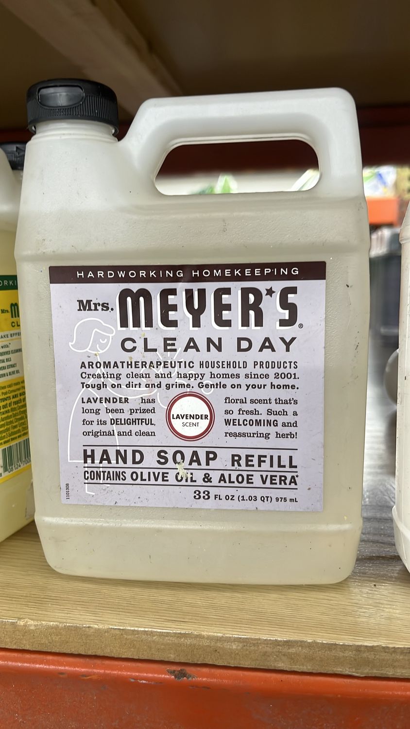 Mrs meyers lavender