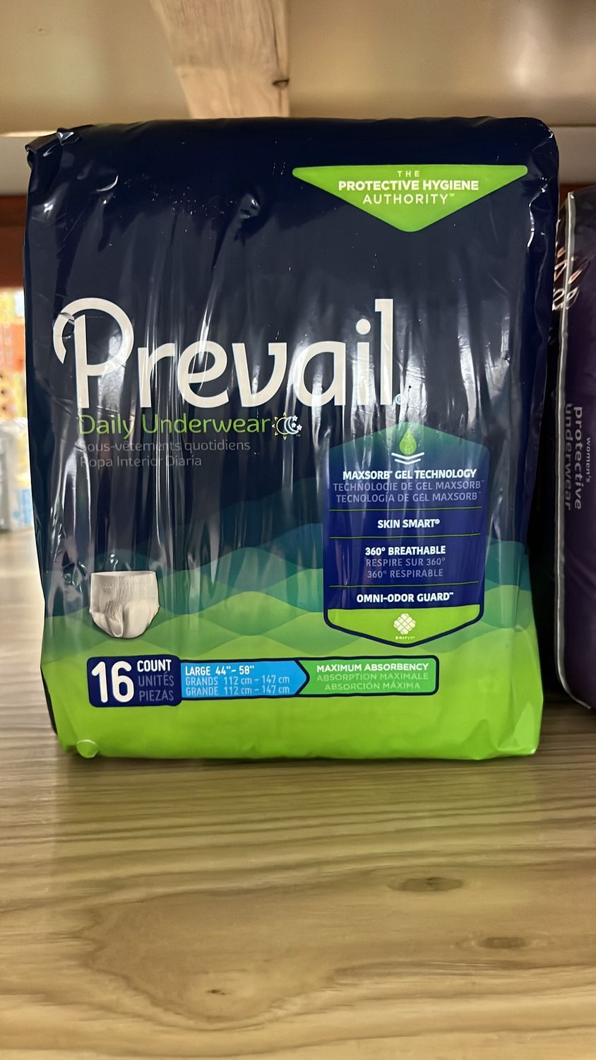 Prevail underwear