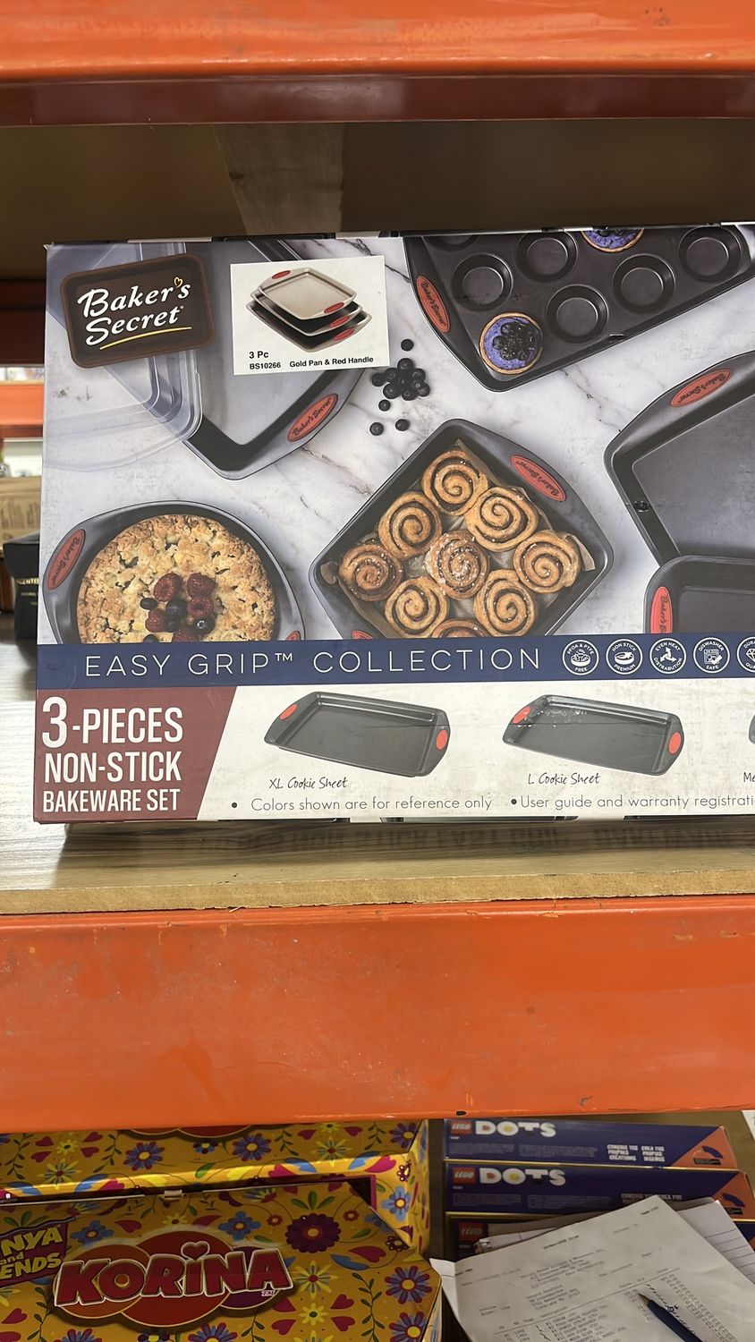 Baker secret easy grip pan set