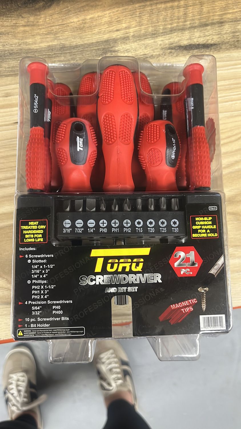 Screwdriver set 