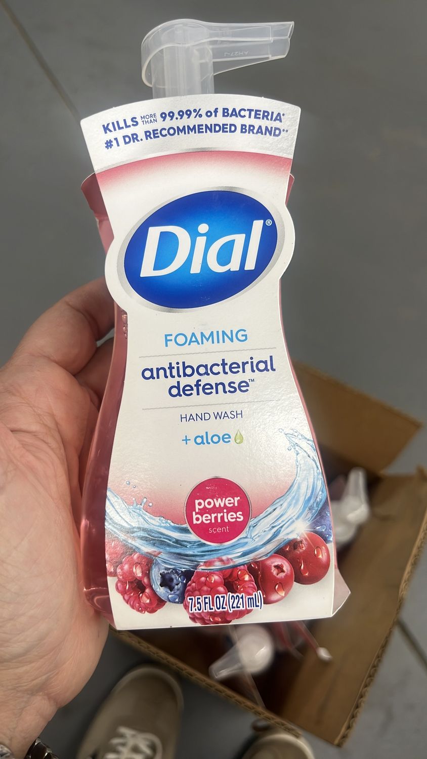 Dial soap power berries