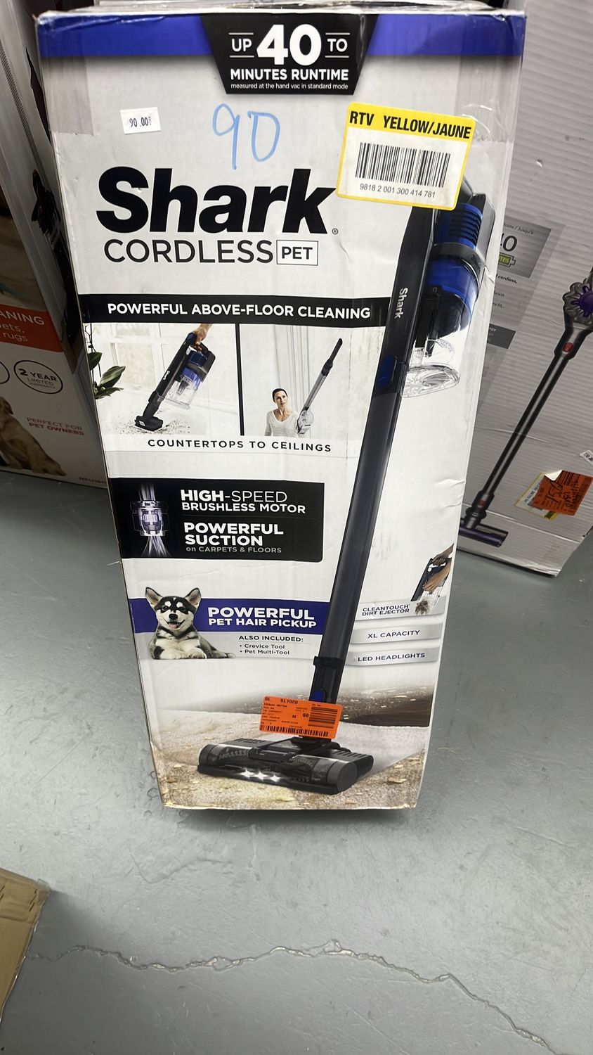 Shark cordless pet pro