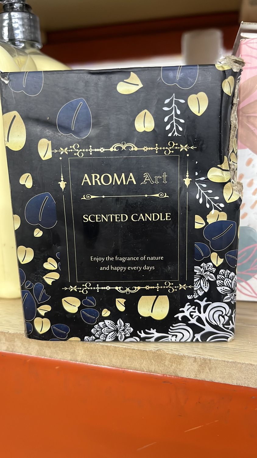 Aroma scented candle